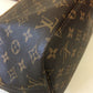 Louis Vuitton Monogram Coated Canvas Neverfull MM Shoulder Bag Sku# 68181