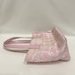 Chanel Pink Nylon Small Travel Line Tote Sku# 80335