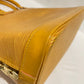 Louis Vuitton Yellow Epi Alma PM Sku# 79768