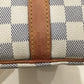 Louis Vuitton Azur Coated Canvas Speedy 25 Bandouliere Crossbody Bag Sku# 70603