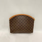 Celine Brown Macadam Zip Coin Case  Sku# 80438