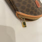 Celine Brown Macadam Zip Coin Case  Sku# 80438