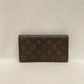 Louis Vuitton Monogram Canvas International Long Wallet Sku# 80464