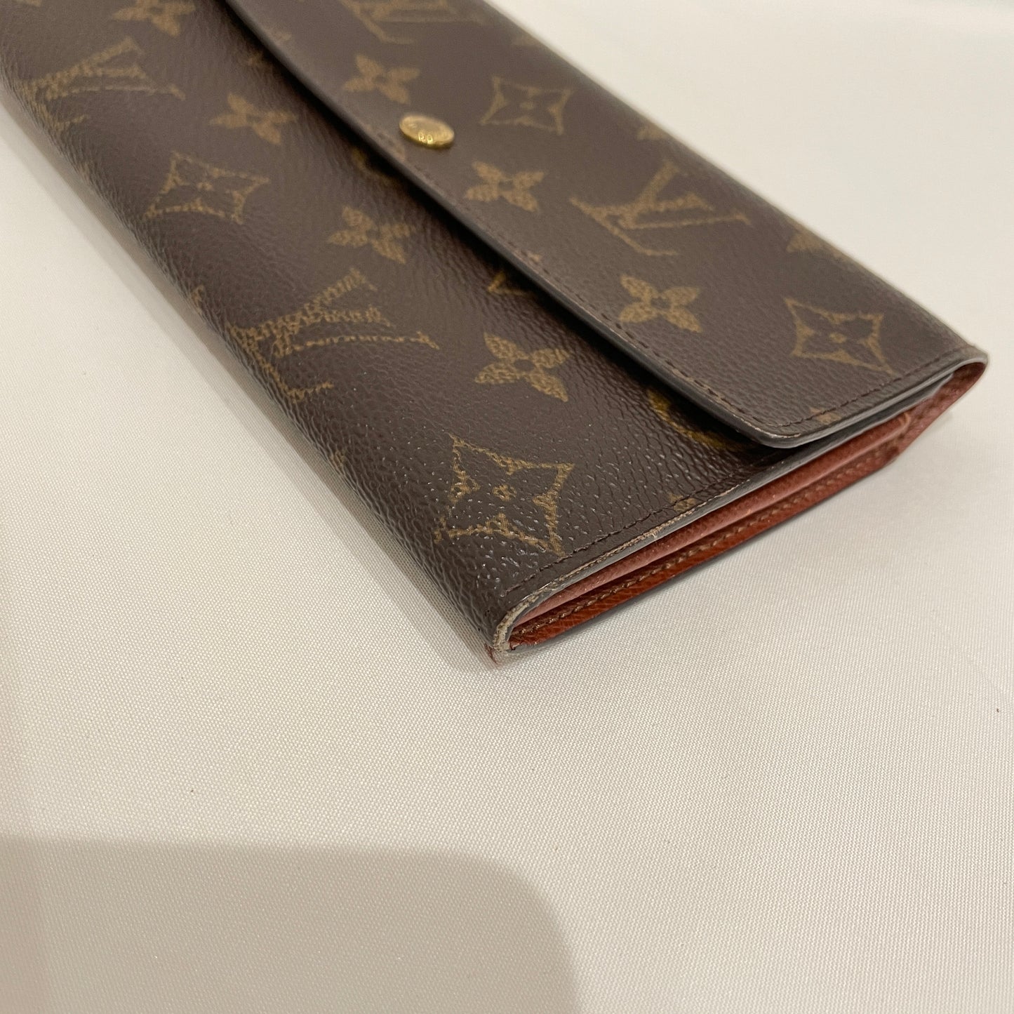 Louis Vuitton Monogram Canvas Sarah Wallet Sku# 80490