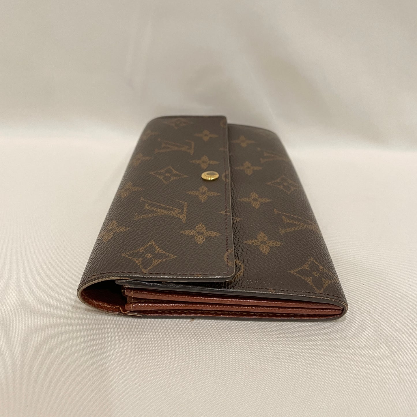 Louis Vuitton Monogram Canvas Sarah Long Wallet  Sku# 80495