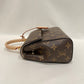 Louis Vuitton Monogram Canvas Mini Cluny 2-ways Bag Sku# 80520