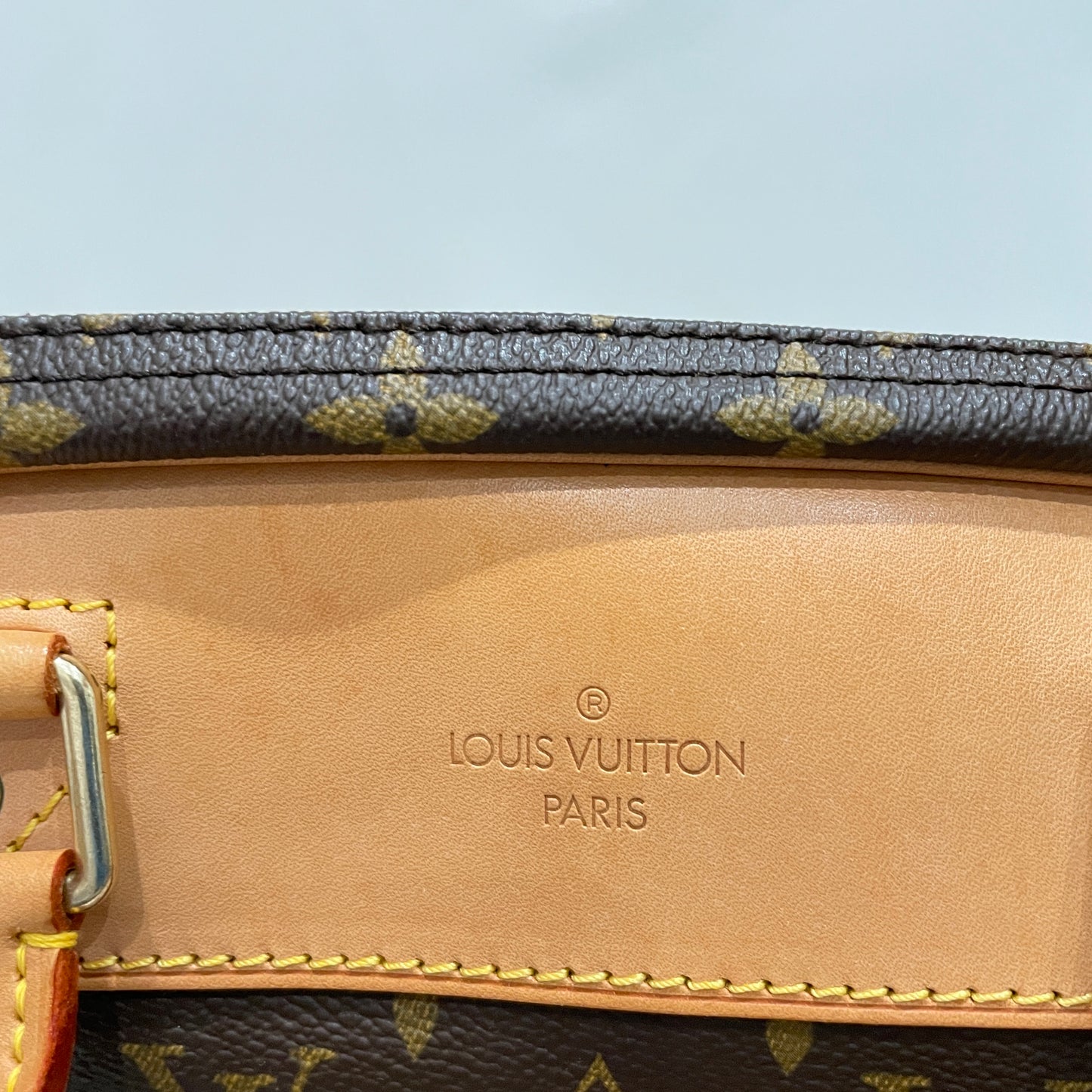 Louis Vuitton Monogram Alize 24H with Strap Travel Bag Sku# 80551