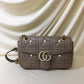 Gucci GG Pearl Studded Rose Crossbody Bag Sku# 67516