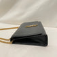 Yves Saint Laurent Black Leather Kate Shoulder Bag Sku# 80417