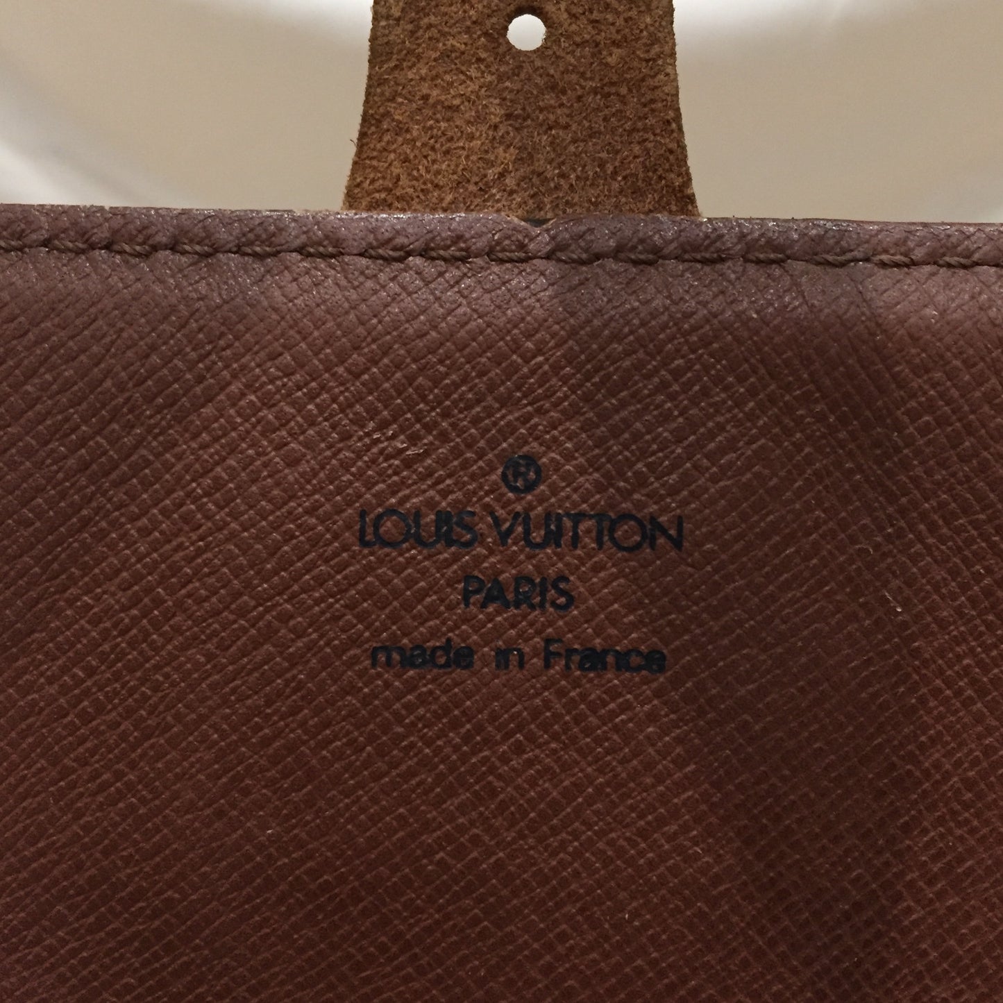 Louis Vuitton Monogram Coated Canvas Cartouchiere GM Crossbody Bag Sku# 71995