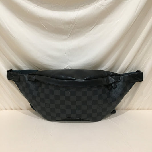Louis Vuitton Damier Graphite Coated Canvas Discovery Belt Sku# 72350