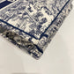 Dior Navy Canvas Embrodered Large Book Tote Sku#80328