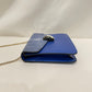 Bvlgari Blue Leather Stingray Serpenti Forever Shoulder Bag Sku#80767