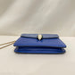 Bvlgari Blue Leather Stingray Serpenti Forever Shoulder Bag Sku#80767