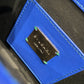 Bvlgari Blue Leather Stingray Serpenti Forever Shoulder Bag Sku#80767