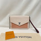 Louis Vuitton Beige Leather Mylockme Chain Pochette crossbody bag Sku#80772