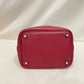 Hermes Red Leather Picotin 18 Handbag Sku#80292