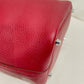 Hermes Red Leather Picotin 18 Handbag Sku#80292