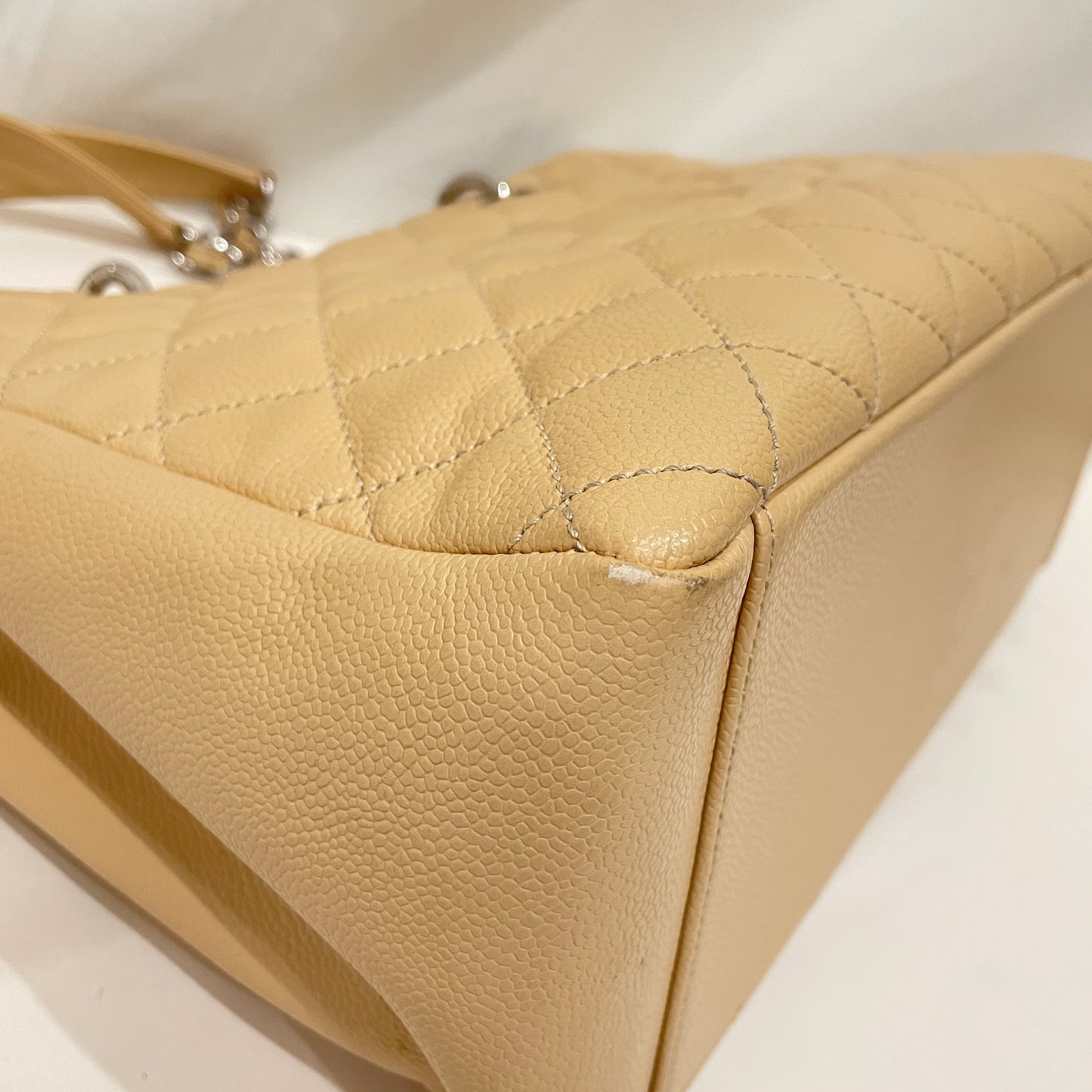 Chanel Beige Caviar Medium GST Tote Sku# 80830