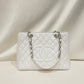 Chanel White Caviar Medium GST Tote Sku# 80832