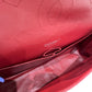 Chanel Red Leather 2.55 Reissue Double Flap Shoulder Bag Sku# 80825