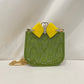 Gucci Green GG Crystal Fabric Runway with Bow Crossbody Bag Sku# 79951