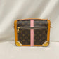 Louis Vuitton Monogram Coated Canvas Summer Trunks Metis Pochette Crossbody Bag Sku# 80857