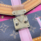 Louis Vuitton Monogram Coated Canvas Summer Trunks Metis Pochette Crossbody Bag Sku# 80857