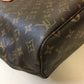 Louis Vuitton Monogram Coated Canvas Neverfull MM Shoulder Bag Sku# 68352