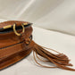 Chloe Brown Leather Marcie Saddle Shoulder Bag Sku# 80918