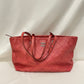 Chanel Pink Leather Large On The Road Tote Sku# 80829