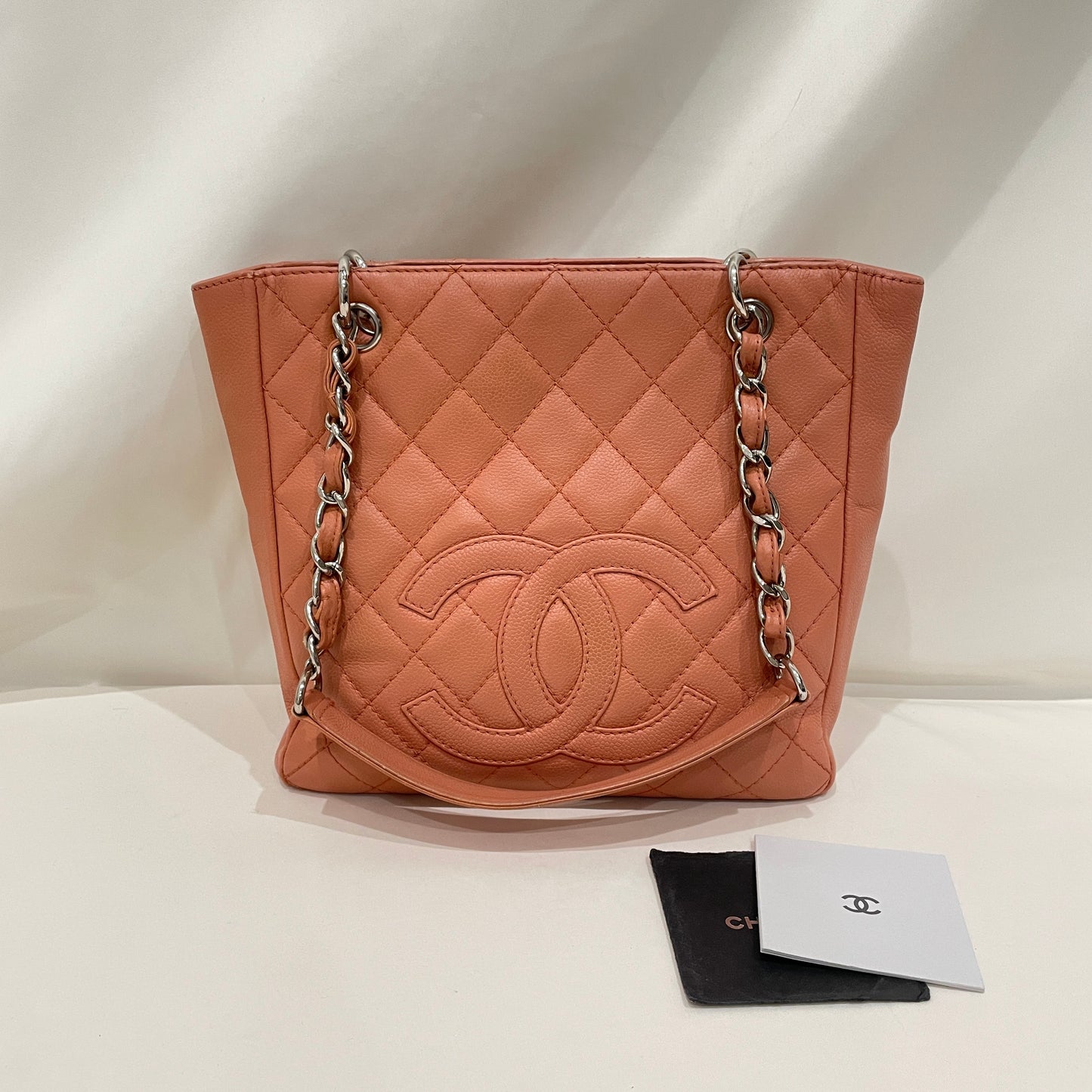 Chanel Pink Caviar PST Tote Sku# 80834