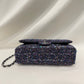 Chanel Multicolor Tweed Medium Classic Double Flap Shoulder Bag SKU# 80898