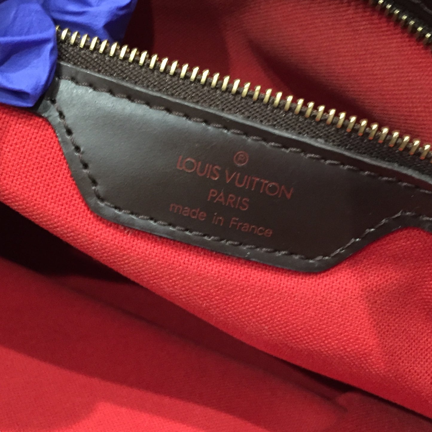 Louis Vuitton Damier Coated Canvas Chelsea Shoulder Bag Sku# 72140