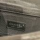 Chanel Black White Stripe Plexiglass Brick Crossbody Bag Sku# 81004