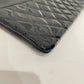 Chanel Black Lambskin Patent Clutch Bag Sku# 81000