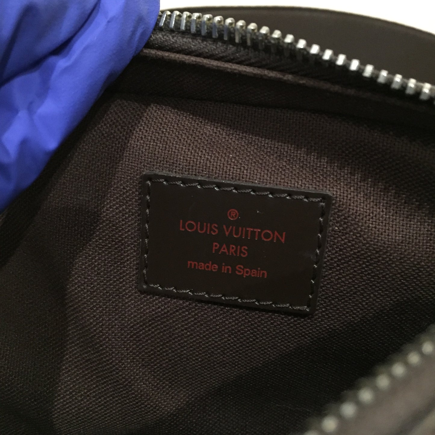 Louis Vuitton Damier Coated Canvas Geronimos Crossbody Bag Sku# 72199
