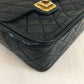 Chanel Black Lambskin Flap Crossbody Bag Sku# 70101L