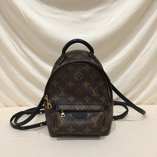 Louis Vuitton Monogram Coated Canvas Mini Palm Spring Backpack Sku# 72291