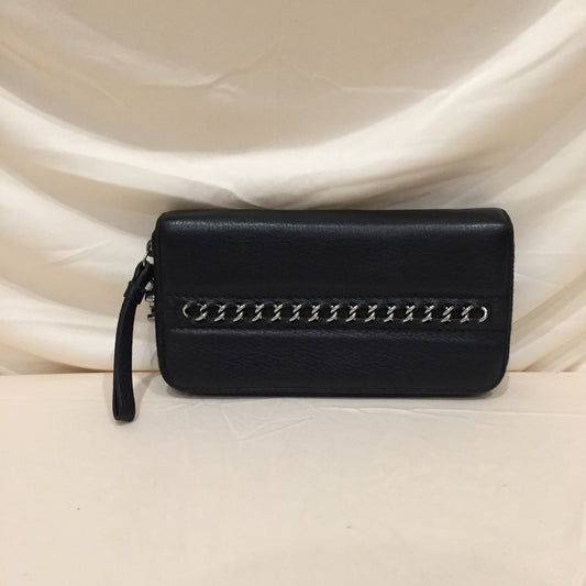 Chanel Black Leather Bifold Long Wallet Sku# 72238