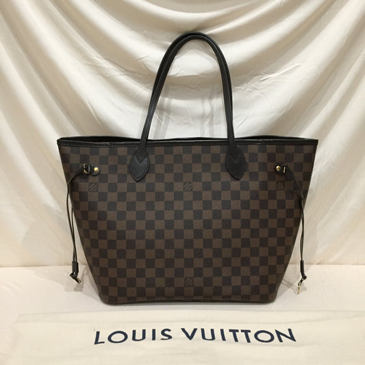 Louis Vuitton Damier Coated Canvas Neverfull MM Shoulder Bag Sku# 72322