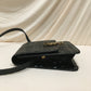 Yves Saint Laurent Black Crocodile North South Kaia Crossbody Bag Sku# 78881