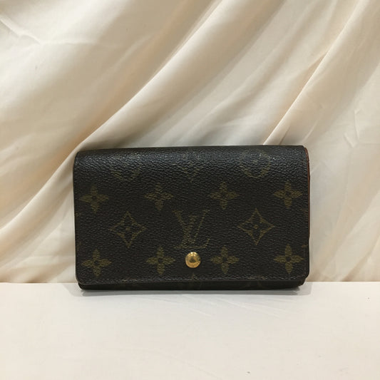 Louis Vuitton Monogram Coated Canvas Tresor Wallet Sku# 79049