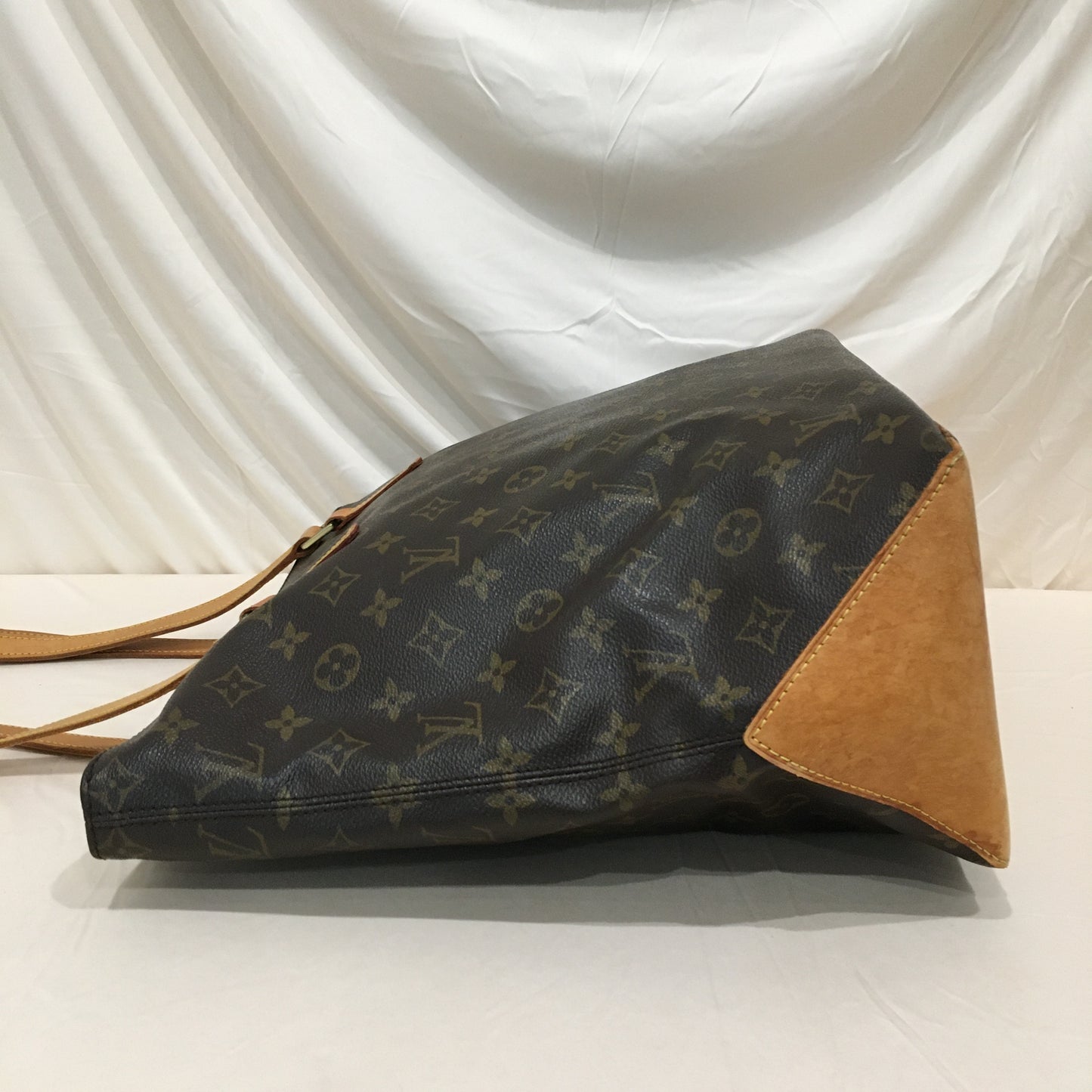 Louis Vuitton Monogram Coated Canvas Cabas Mezzo Shoulder Bag Sku# 70157