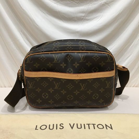 Louis Vuitton Monogram Coated Canvas Reporter PM Crossbody Bag Sku# 72527