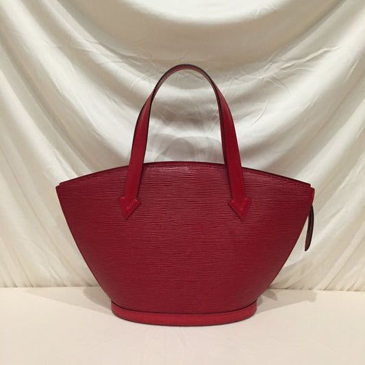 Louis Vuitton Red Epi Leather Saint Jacques PM Shoulder Bag Sku# 72498