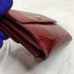 Louis Vuitton Red Vernis Double Side Wallet Sku# 79486