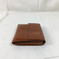 Prada Brown Enamel Card Case Sku# 79488