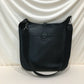 Hermes Black Leather Evelyne TGM Super Rare Size Crossbody Bag Sku# 71343