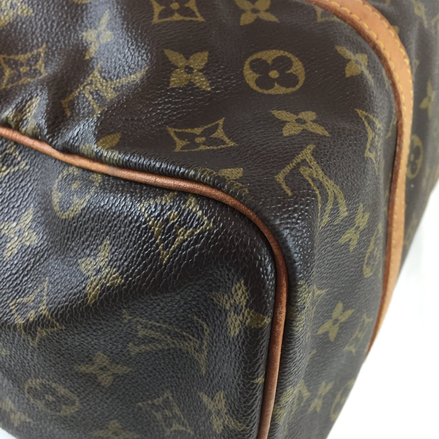 Louis Vuitton Monogram Coated Canvas Sac Souple 35 Travel Bag Sku# 79820